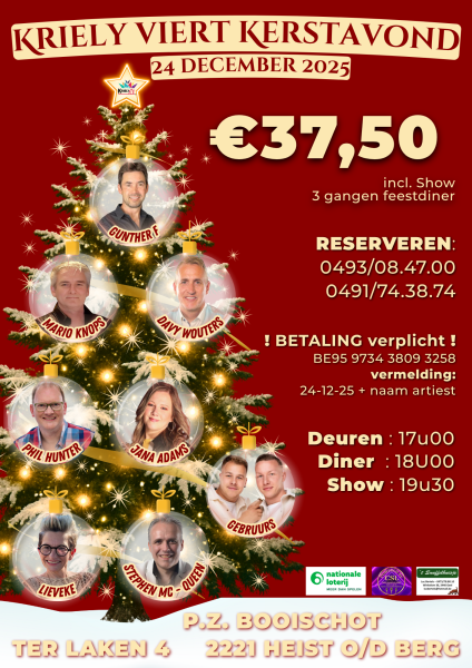 kriely-s-kerstavond-show